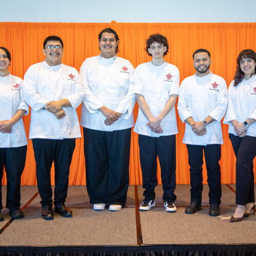 2025 Aarón Sánchez Scholarship recipients graduated from NOCHI